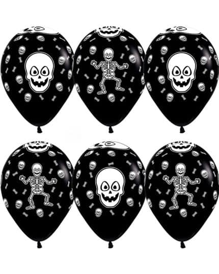 Танцующий скелет пастель