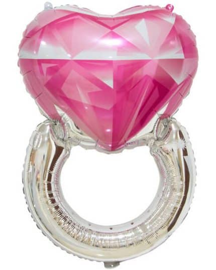 Сердце Кольцо с бриллиантом